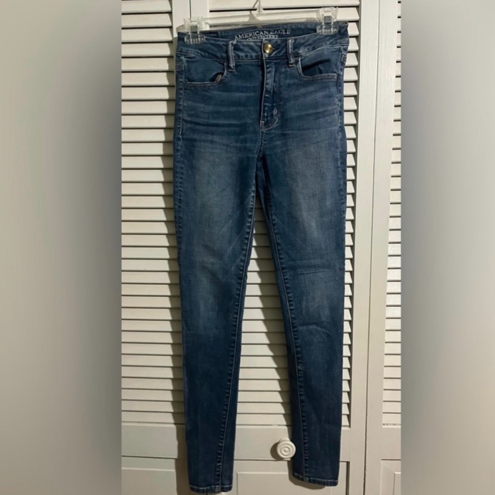 American Eagle 2 Long Hi Rise Jegging Jeans